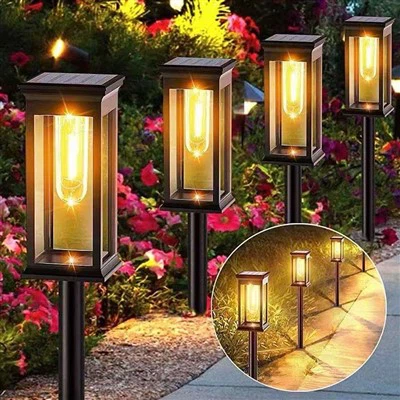 Luci solari da prato per esterni impermeabili